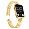 Para Apple watch1-10 Generación Nuevo Estilo Reloj Inteligente Simple con Media Pulsera Copo de Nieve Apple Ultra