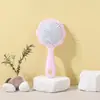 Nuevo Peine Cepillo de Flor Portátil para el Hogar de Mano Masajeador del Cuero Cabelludo Peine Suave Lindo Estilo Femenino Lindo Peine Alisador
