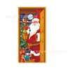 Nuevas Decoraciones Navideñas Transfronterizas, Tela de Fondo para Fotografía al Aire Libre, Suministros para Decoración de Pancartas de Año Nuevo, Tela Colgante Personalizada
