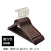 Percha madera maciza tienda de ropa niños adulto hogar retro antideslizante percha de madera percha de ropa de madera tendedero al por mayor