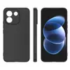 Adecuado para Funda de Teléfono Negra Mate Versión Europea Redmi Note 17 Note 17Pro+ Versión Europea Color Puro TPU Anti-Sudor