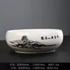 Maceta de flor de hada del agua cerámica cobre Herba hidropónica Torre bambú una hoja loto cuenco loto Herba Lysiana maceta especial sin agujero tamaño grande pequeño
