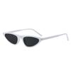 Óculos de Sol Triangulares com Armação Pequena para Mulheres, Óculos de Sol Gatinho Retrô Moda Europeia e Americana, Óculos de Sol Personalizados Tendência Street Style para Homens