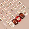 Redanco5D Relieve Ins Popular Dibujos Animados Pegatinas para Uñas Año Nuevo Despertar de la Bestia León Pegatinas Estéreo para Uñas He1511