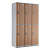 Gabinete de fábrica de origem, seis portas, armário de bolsa eletrônica, pessoal de plástico, armário de bolsa inteligente, armazenamento escolar, atacado