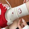 Calcetines Blancos para Mujer, Algodón Absorbentes del Sudor, Transpirables, Elásticos de Media Pantorrilla, Suaves, Amigables con la Piel, Cómodos, Desodorantes, Venta al por Mayor de Calcetines Zhuji