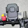 Soporte para teléfono de bicicleta Decathlon, equipo de ciclismo a prueba de golpes, soporte universal de navegación para teléfono para bicicletas de montaña y de carretera