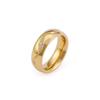 Suministro mayorista de fábrica anillo de moda estilo japonés y coreano personalidad pedrería simple acero de titanio anillo de pareja se puede enviar en nombre de