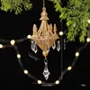 Nuevas Decoraciones Navideñas de Alta Gama Estilo Ins Árbol de Navidad Colgantes de Cristal PC Adornos