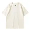Camiseta de Sorona de 210 g, nueva tendencia de moda de verano, top de camiseta unisex de color liso, versátil y popular
