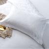 Fronha de Hotel Estrela Fronha de Hotel Cor Sólida Cetim Fronha de Algodão Confortável Roupa de Cama Processamento Fronha de Cetim Personalizada