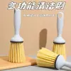Escova Cilíndrica para Panelas Domésticas, Escova de Limpeza Multifuncional para Cozinha, Lavar Panelas, Lavar Louça, Remoção de Manchas, Escova Oleosa Antiaderente, Escova de Cabo Longo