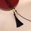 [Boleto Especial Gratis] Cordón de Ágata Tejido a Mano DIY con Borlas para Decoración de Coche y Bolso, Venta al por Mayor de Cordones Decorativos