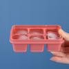 Bandeja de Hielo de Verano de 6 Compartimentos con Base Suave Fácil de Desmoldar Molde Casero para Cubitos de Hielo de Cocina Base de Silicona Juego de 3 Piezas Fabricante Congelación Rápida