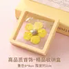 Caja de joyería transparente con película de PE, caja de joyería antioxidación para guardar pulseras, anillos, pendientes y esmalte de uñas