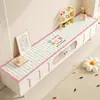 Tapete de Balcão de Jantar Desenho Animado, Tapete de Mesa para Alimentação, Tapete de Proteção para Tampo de Sapateira, Toalha de Mesa para Rack de TV, Tapete Anti-Sujeira para Armário