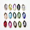 Diamante de Cristal al por Mayor Ojo de Caballo Punta Fondo Pedrería Fondo Dorado Garra Cosido a Mano Diamante DIY Ropa Zapatos Bolso Accesorios de Joyería