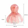 Peine de masaje de pulpo masajeador de meridianos para la cabeza peine para terapia de acupuntos del cuero cabelludo pulpo portátil de dientes anchos grandes peine raspador