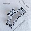 Pinza Rectangular con Estampado de Vaca para Agarre Trasero de la Cabeza, Pinza para el Cabello Diaria para Cola de Caballo, Lindo Tocado, Accesorios para el Cabello al Mayoreo