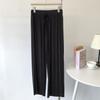 Pantalones de Modal Anchos Suaves y Lisos para Mujer, Pantalones Delgados de Verano 2026, Caída Recta, de Pierna Ancha, hasta el Suelo para Mujer