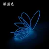 Adereços de Fantasia Luminosos de Luz Fria Qingbing Roupas LED de Alta Qualidade que Brilham no Escuro para Performances com Atmosfera de Festival