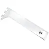Suporte de coluna AA tubo quadrado de aço inoxidável suporte inserção coluna de escada suporte central esquerdo e direito loja de roupas lateral prateleira suspensa acessórios de viga