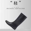 Botas de chuva da Associação de Pássaros Selvagens do Japão, leves, dobráveis, de cano alto, botas de chuva de moda para exterior, sapatos de água antiderrapantes para mulheres