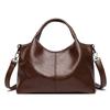 Bolsa Feminina Nova Exportação Transfronteiriça Leve Simples Roupa de Trabalho Grande Capacidade Ombro Único Transversal Bolsa Textura Couro Macio Bolsa de Mão