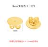 XD brinco de plug de ouvido grande S925 acessórios de brinco borboleta diy plug de ouvido parede de ouvido banhado a ouro 18K acessórios de ouvido