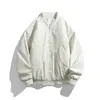 Jaqueta de baseball casual popular de inverno 2026, casaco de algodão espesso, corta-vento para primavera e outono, jaqueta de voo estilo americano para homens