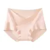 Pantalones de maternidad de modal de tiro bajo con soporte abdominal en V, hipoalergénicos, cobertura total, entrepierna sin presión, Bragas para mujer 9890
