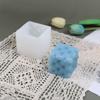 Regalo DIY mano a mano molde de sofá de cuero mousse para hornear salón calentamiento vela de aromaterapia molde de silicona cubo de Rubik