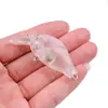 5. 5cm-7.5g Rocha um pouco gordo transparente embrião clássico rocha Luya simulação isca dura ISCA DE PESCA