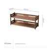 Changhong Almacenamiento Gabinete Horizontal Pequeño Pin Nogal Sudamericano Changhong Empuje-Tire Gabinete Horizontal Artículos Domésticos Gabinete de Almacenamiento de Madera Maciza