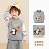 Ropa Infantil Panda Kaka Chaleco de Punto para Niños Chaleco de Bebé para Primavera y Otoño Top de Otoño para Niñas Ropa de Otoño para Bebés Niños