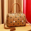 Bolsas de Gran Venta Transfronterizas para Mujer 2025 Nuevo de Moda Otoño e Invierno Versátil Bolso Boston Almohada Popular Bolso de Hombro Cruzado
