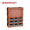 Caja de Piezas Le Caja de Almacenamiento Alta Rectangular de Plástico Caja de Herramientas Accesorios Caja Multicompartimento Muestras Tornillos Cajón