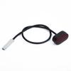 Adecuado para Scooter Xiaomi M365 Guardabarros Trasero Luz Trasera Luz de Frenado Ligero Cuerpo Pedal Resistente al Desgaste