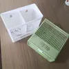 Soporte Vertical de Plástico para Palillos Estante de Almacenamiento Hueco con Drenaje Organizador de Mesa Estante de Almacenamiento para Cubiertos de Cocina Soporte para Palillos