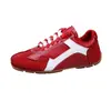 Tênis de Treino Forrest Gump Aumentador de Altura Estilo Coreano Feminino 2026 Nova Moda Outono Versátil com Cadarço Tênis Casual Cano Baixo Tênis de Skate