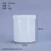Tanque Sellado de Plástico Blanco de 1 Litro Tanque de Tinta Tanque de Empaque de Polvo Tanque de Plástico Tanque de Almacenamiento Engrosado Fabricante Mayorista