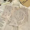 Calcinha Mascarada de Seda Gelada de Verão para Mulheres, Estampa Doce de Morango, Sem Costura, Antibacteriana, Fina como Gelo, Respirável, Calcinha para Meninas