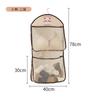 Bolsa Colgante para Guardar Ropa Interior Calzones Red de Colgar Transpirable Bolsa para Guardar Calcetines Bolsa de Almacenamiento Visual Multicapa para Sujetadores Artículos Varios