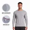 Otoño Invierno Hombres Cálido Deportes Manga Larga Personalizado Lana Merino Impresión Digital OEM Rebranding ODM Deportes al Aire Libre