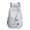 Mochila Nueva de Nicho de Cien Capacidad Mochila Escolar para Estudiante de Secundaria Estilo Campus Femenino Moda Estudiante de Secundaria Mochila de Alta Apariencia