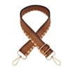 Nova Cor Flor de Transferência de Calor Alça Larga Moda Bolsa Acessórios de Embalagem Fita Ombro Transversal Alça Longa Transfronteiriça