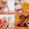 Colgante de Pared Otoñal Ratán 1m Hoja de Arce Simulada Colgante de Pared de Ratán Decoración Festival de la Cosecha de Otoño Colgante de Pared para el Hogar Simulación