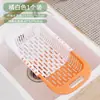 Cesta de drenaje retráctil lavabo para verduras doble capa cocina hogar frutero rejilla para fregadero cesta filtro de agua