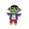 Dibujos animados Terror Halloween PVC goma suave hebilla decorativa desmontable zapatos con agujeros flor hebilla para zapato comercio electrónico accesorios DIY en stock
