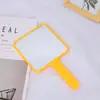 Espejo Cuadrado de Regalo de Colores Espejo de Mano Publicitario Espejo de Maquillaje Portátil para Mujer Espejo de Tocador HD Espejo Pequeño Personalizable